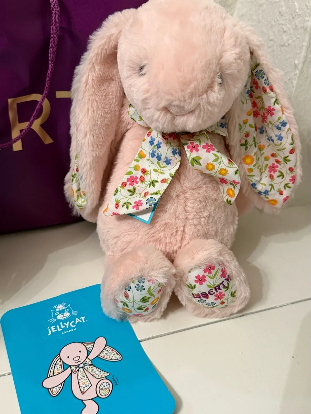 AUTHENTIC❗️Jellycat x Liberty Shepherdley & Mirabelle Bunny Set-UK EXCLUSIVE NWT